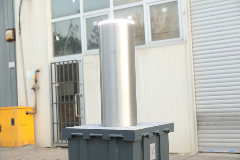 Sabit Mantar Bariyer, demonte mantar bariyer, çarpma testi sabit bariyer