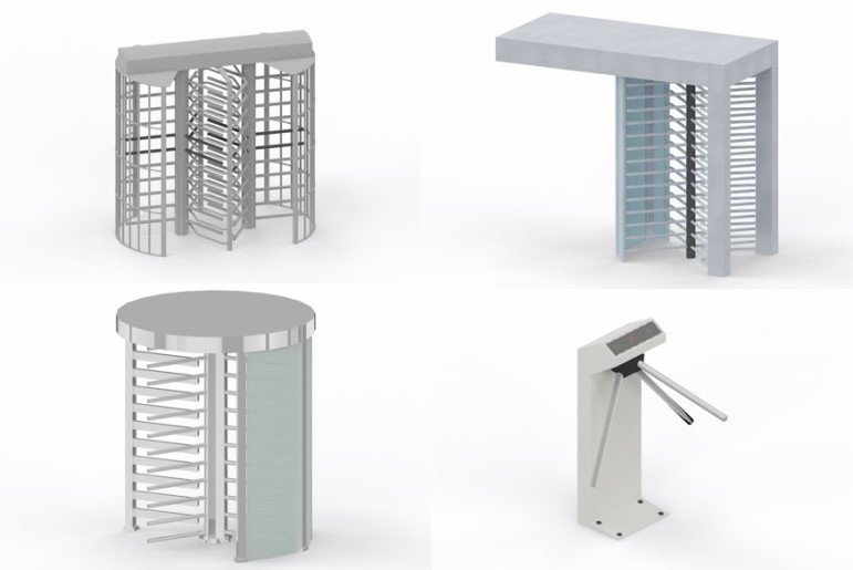 Turnike, Tam boy turnikeler, tripod turnike, camlı turnike, paslanmaz turnike